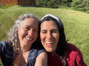 Judi Pearl (SCALE Co-founder) and Julia Matamoros, becoming fast friends at CCL Canada.