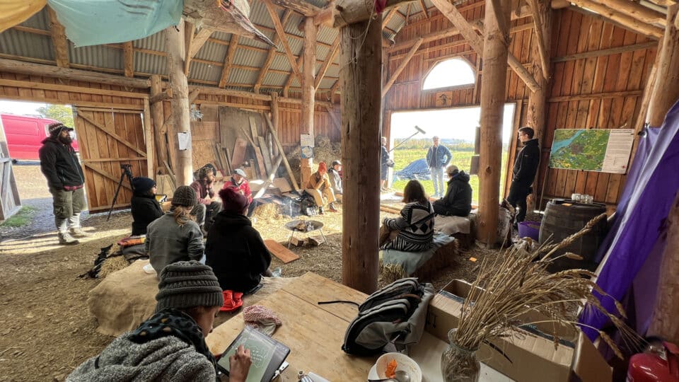 Grounding Technologies outdoors barn workshop