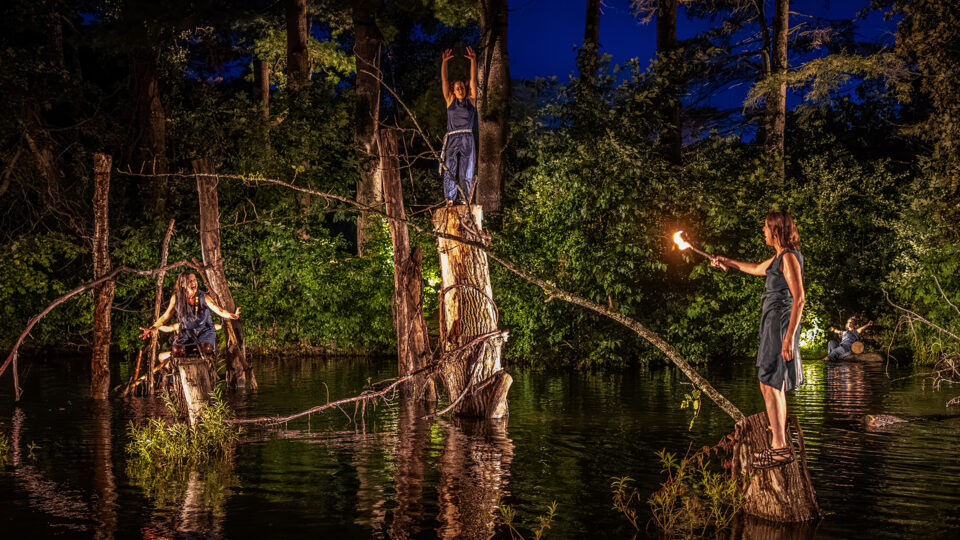 The Hidden Territories of the Bacchae - Double Edge Theatre - Photo by Doug Mason